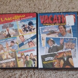 Laugh Out Loud and Vacation Movie Collection DVDs